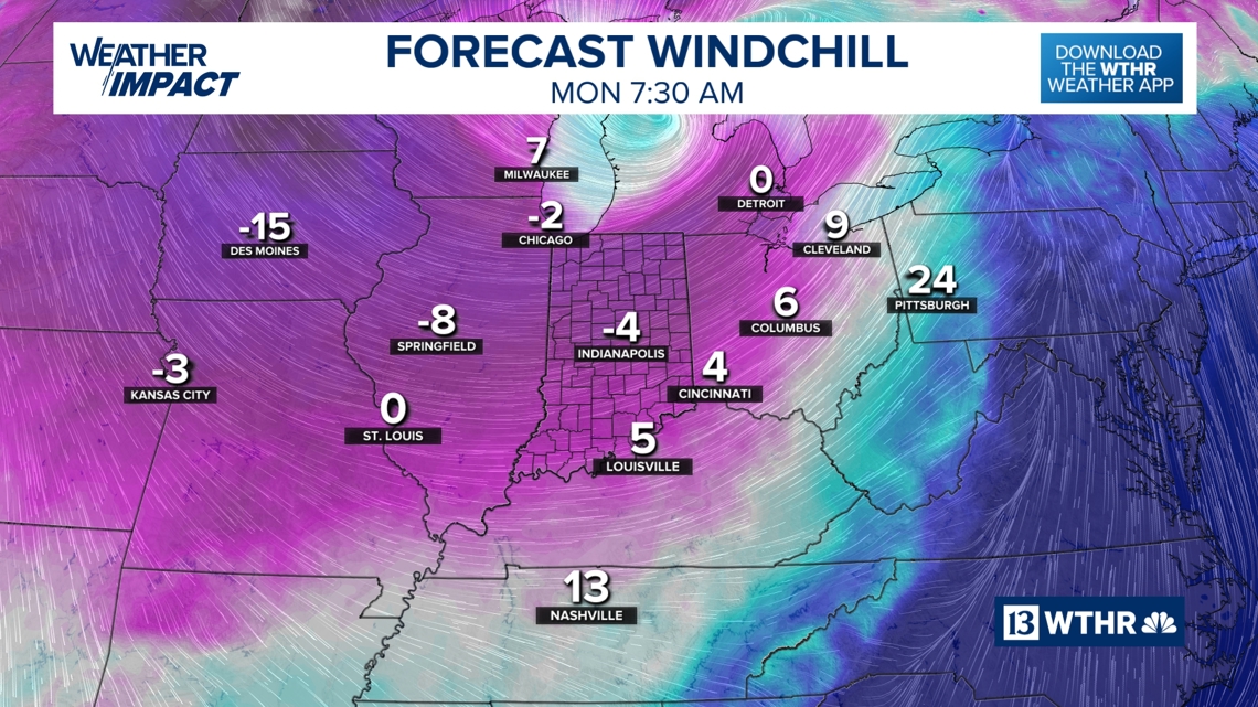 From near-record highs to bitter cold, get ready for big Sunday