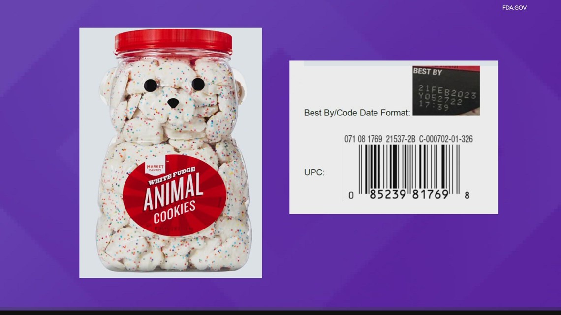 Target cookies recalled after metal wire found inside