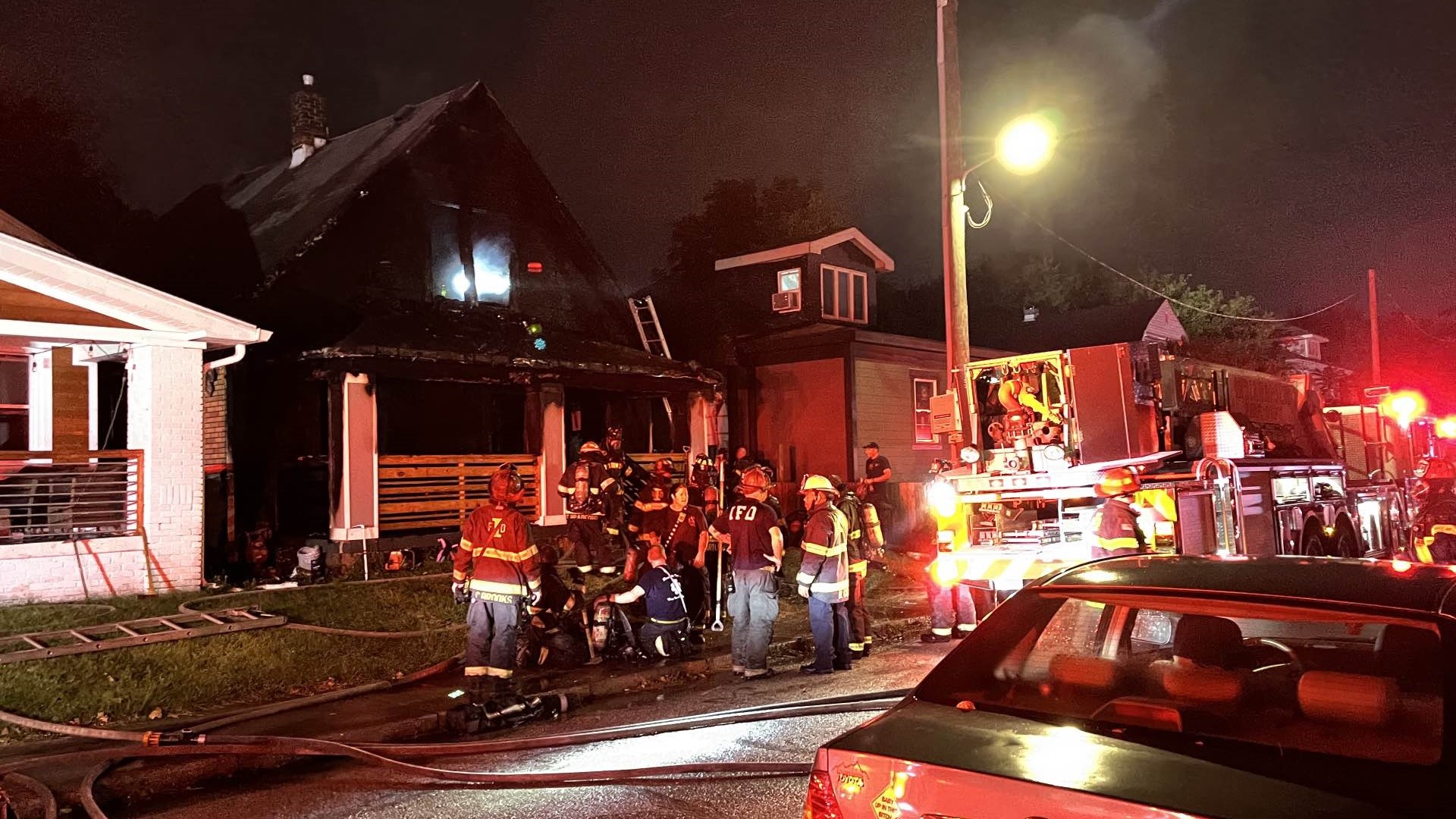 2 Firefighters Suffer Minor Injuries In Near East Side House Fire ...