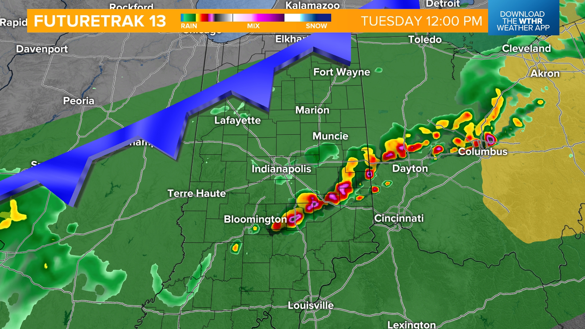 Strong storms on the way | Live Doppler 13 Weather Blog | wthr.com