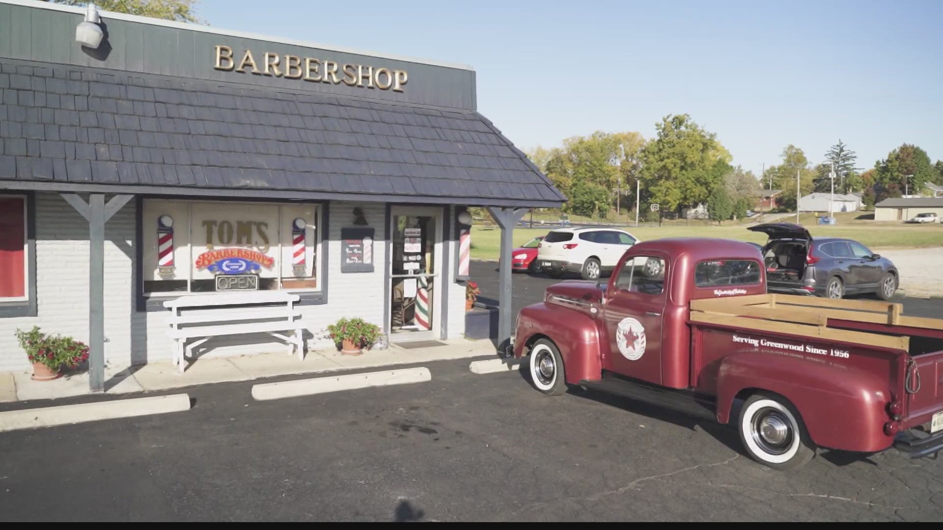 Tom's Barbershop in Greenwood has been open for more than 65 years.