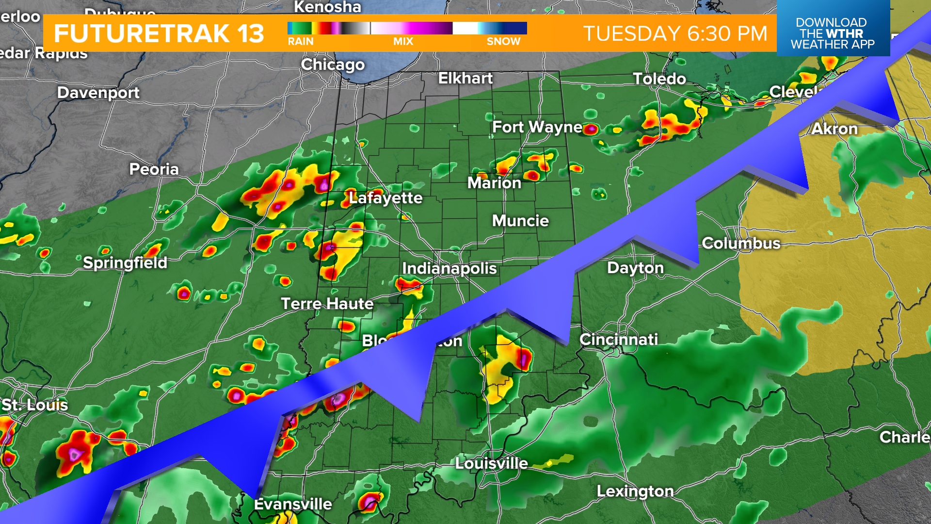 Strong storms on the way | Live Doppler 13 Weather Blog | wthr.com
