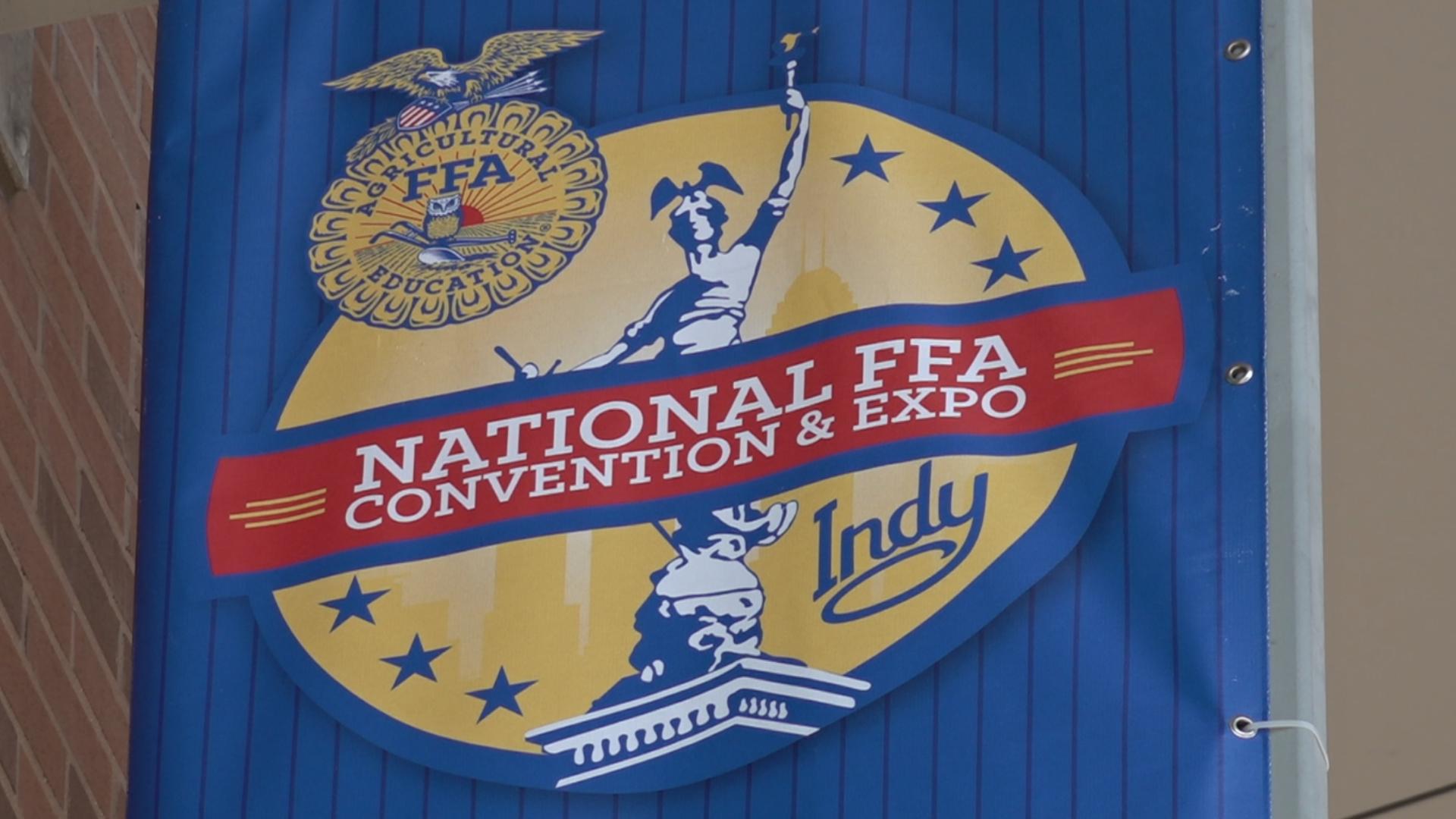 More than 70,000 FFA members in Indy for the national convention | wthr.com