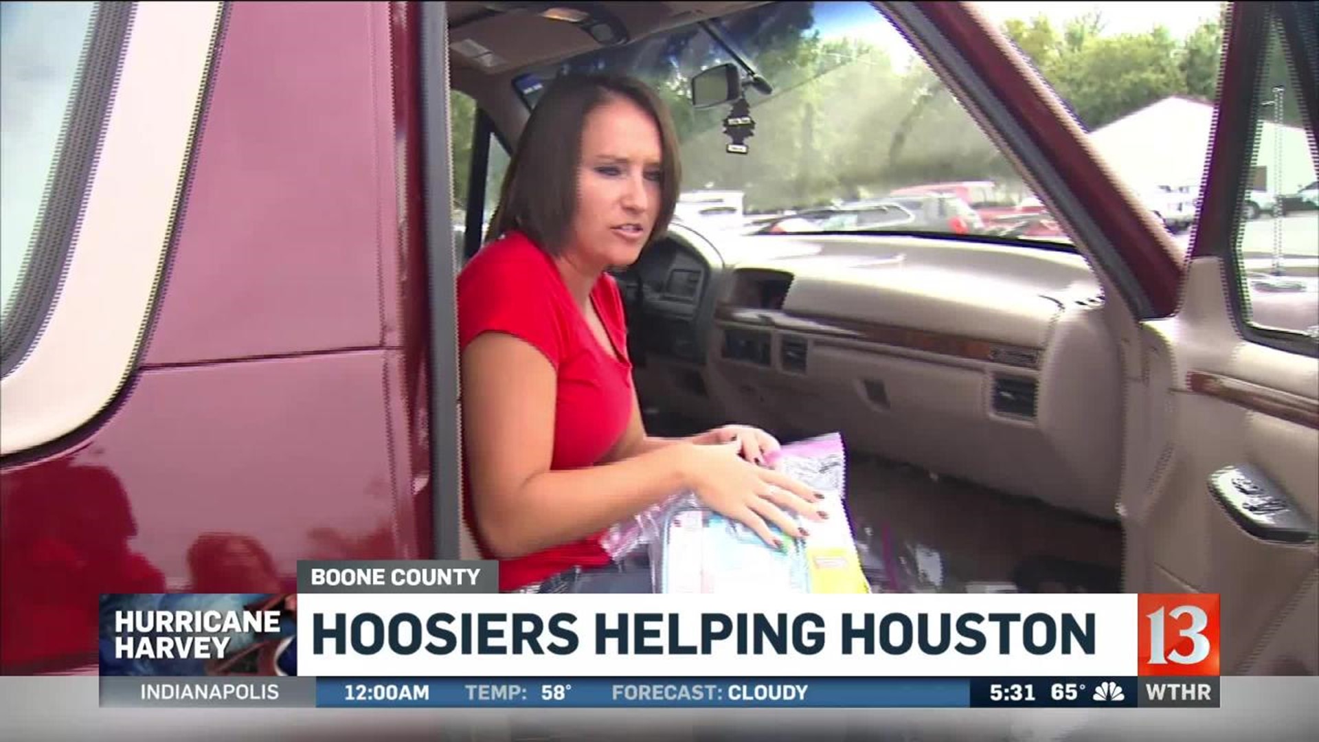 Hoosiers come to aid of Houston truck theft victim