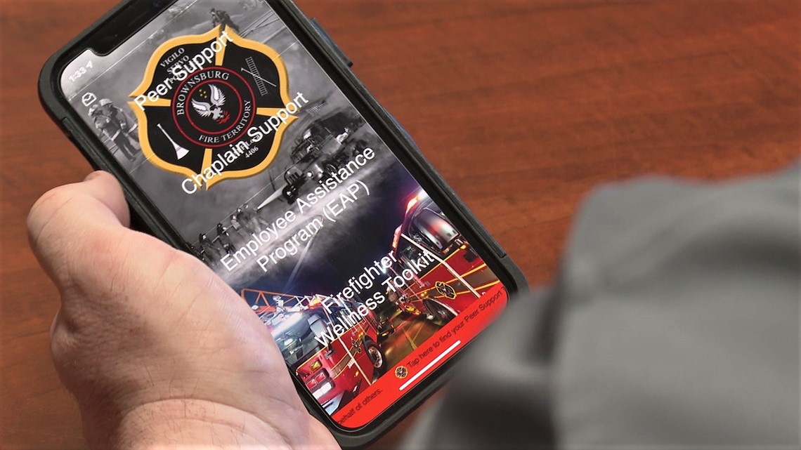 Brownsburg Fire Department uses app for employee mental, physical health services