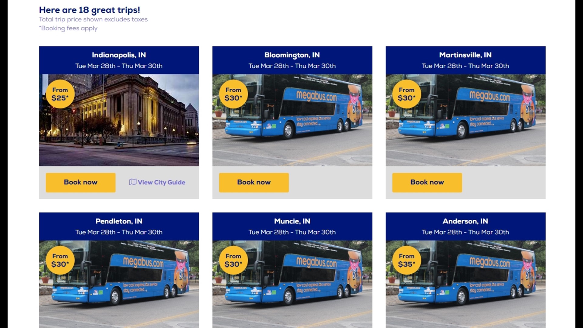 Megabus will return to Indianapolis again — again