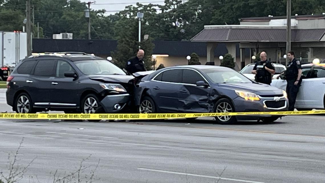 Man struck, killed after crash on Indianapolis' east side