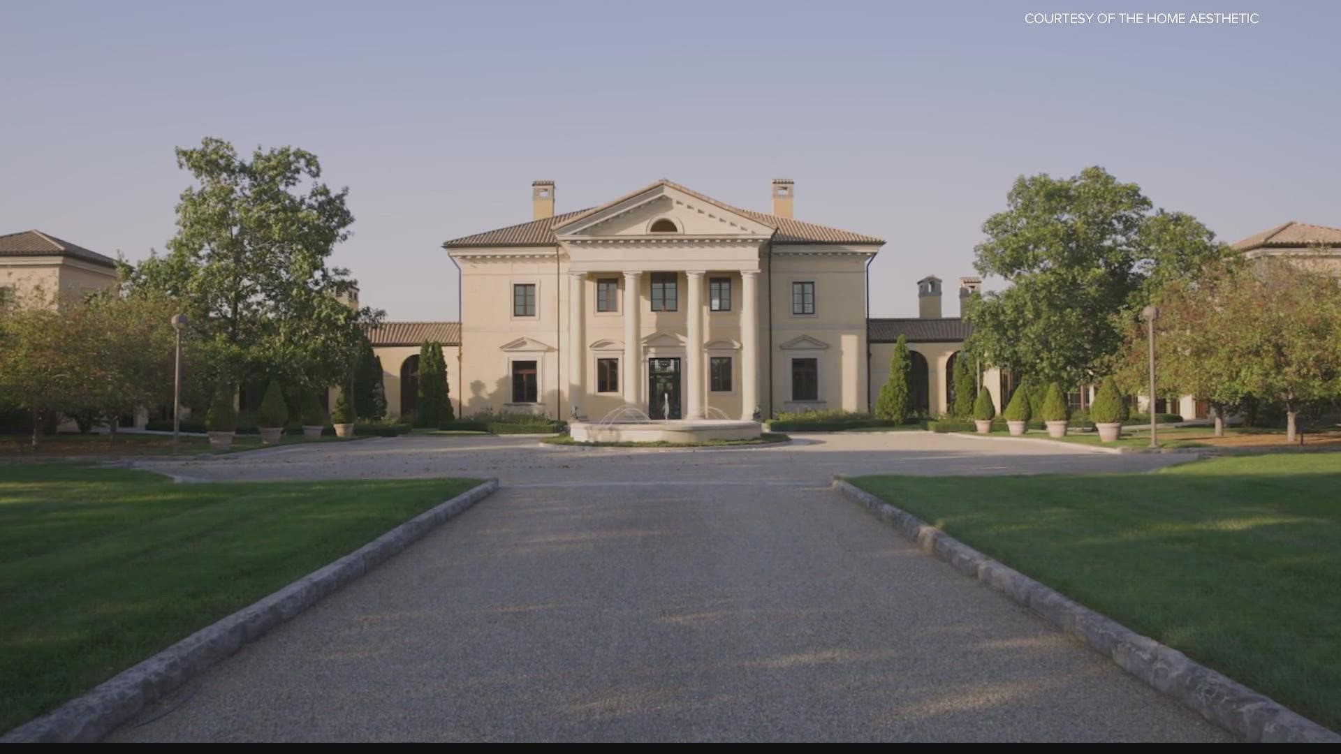We're getting a look inside the mansion that once belonged to Indianapolis philanthropist Christel DeHaan.