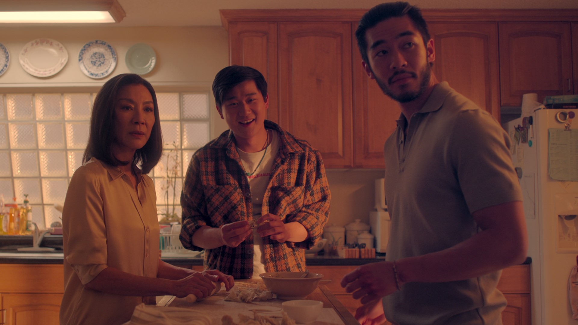 Sam Song Li and Justin Chien co-star in the eight-episode action-comedy series, which is now streaming on Netflix.