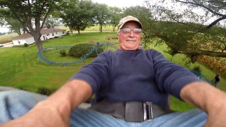 Knox County man builds backyard roller coaster again wthr