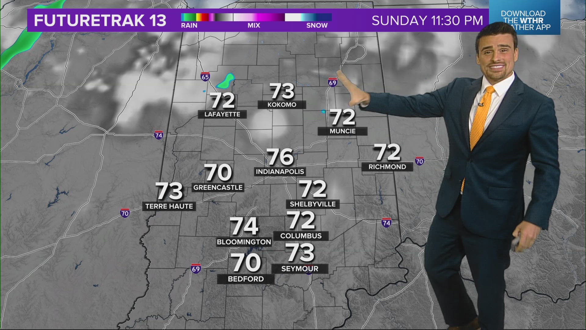 13News meteorologist Matt Standridge previews the hot weather ahead in central Indiana.