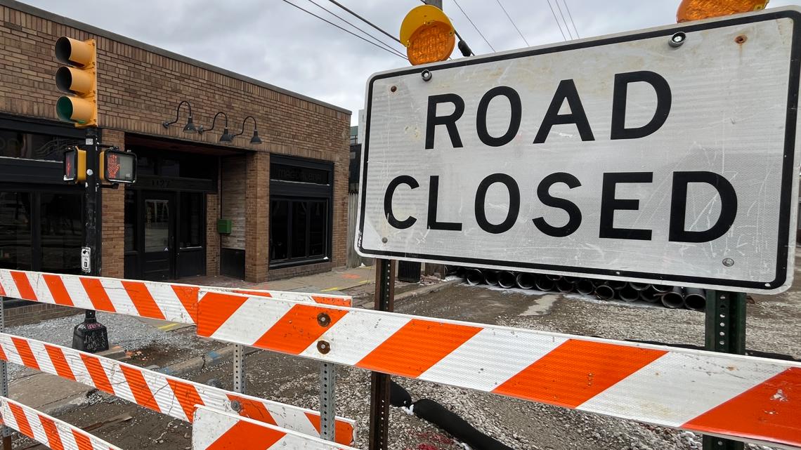 Fountain Square Construction impacting business | "I'm definitely worried"