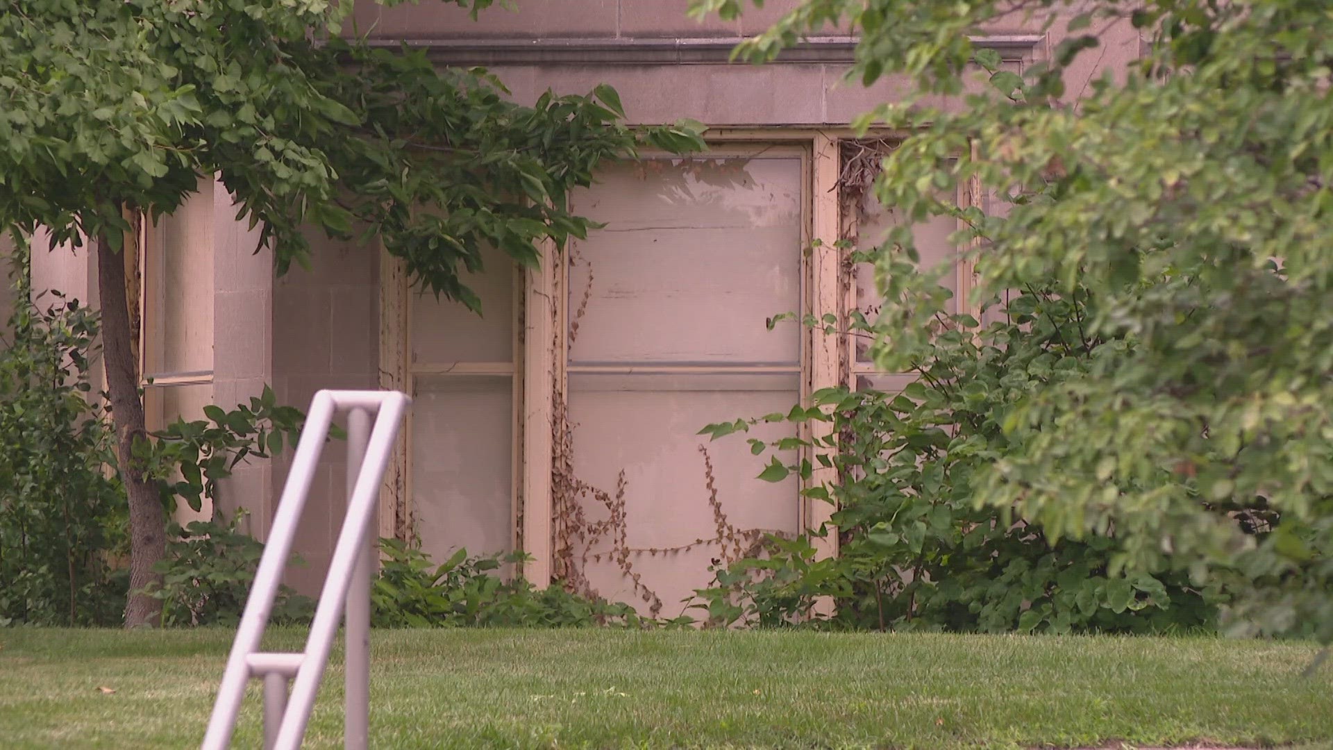 The building is located on Meridian Street  near the Children's Museum of Indianapolis. The city bought the building in July and it's been vacant since 2016.