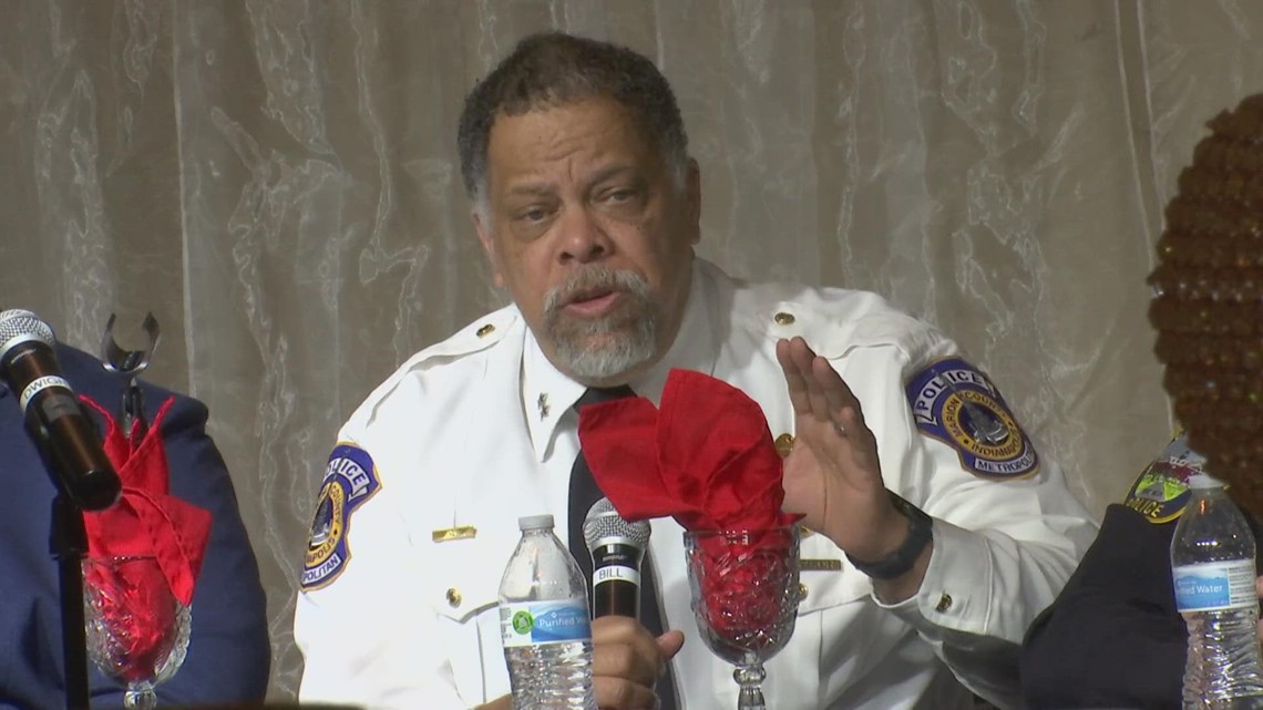 Community discussion focuses on police reform