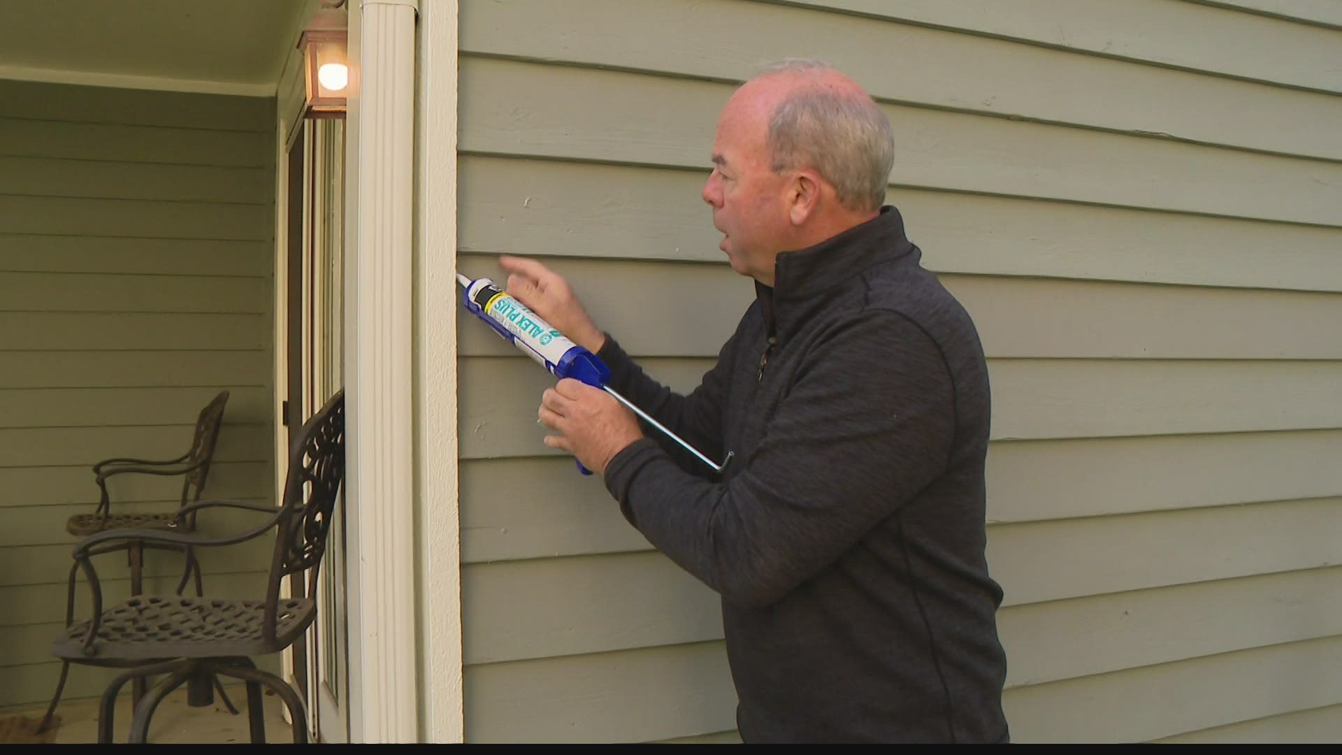 Pat says now is the time to check your home for potential damaging cracks and leaks.