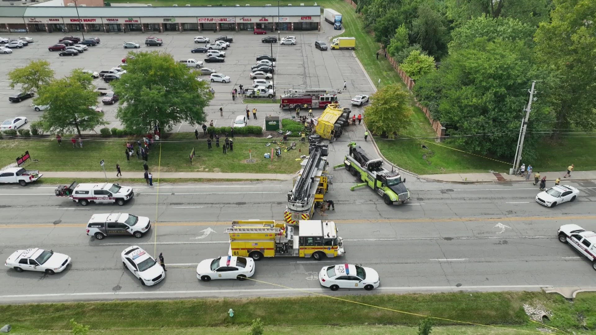 13News reporter Angelica Pickens reports from the scene of the accident.