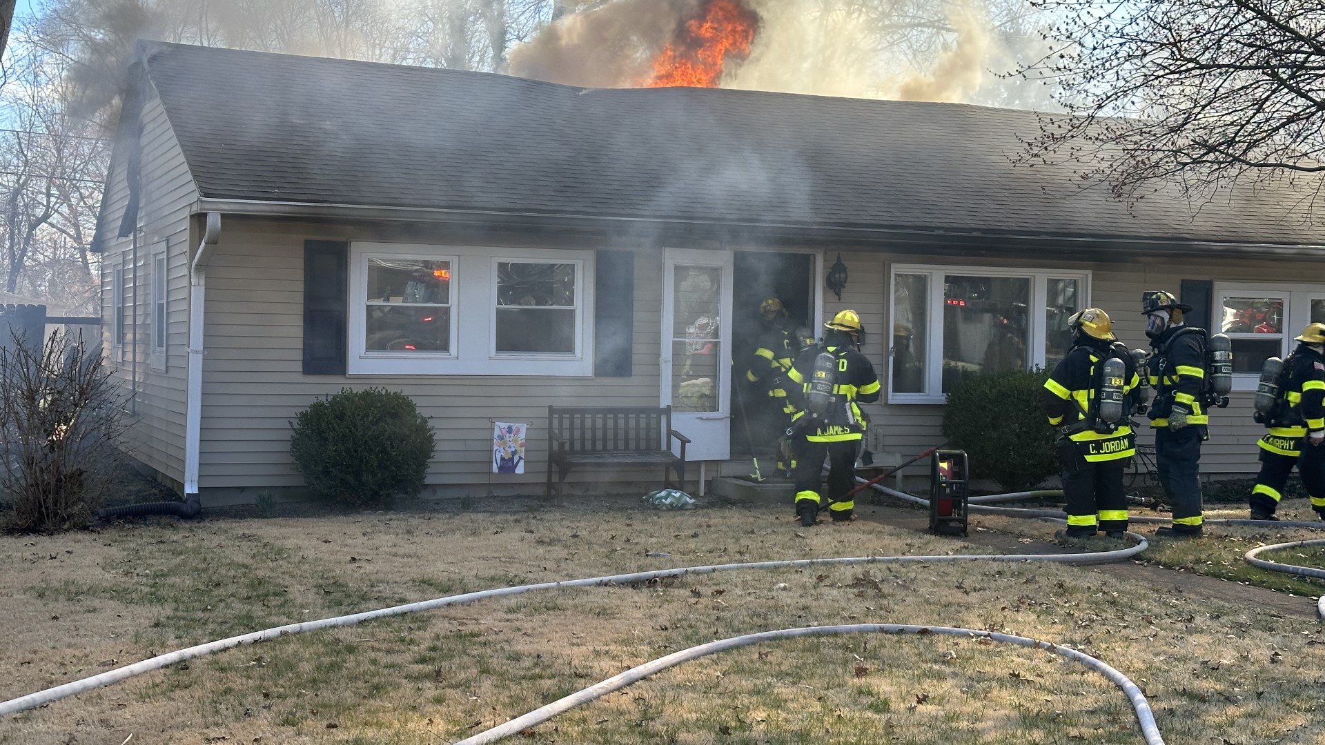 Fire destroys Columbus family's home | wthr.com