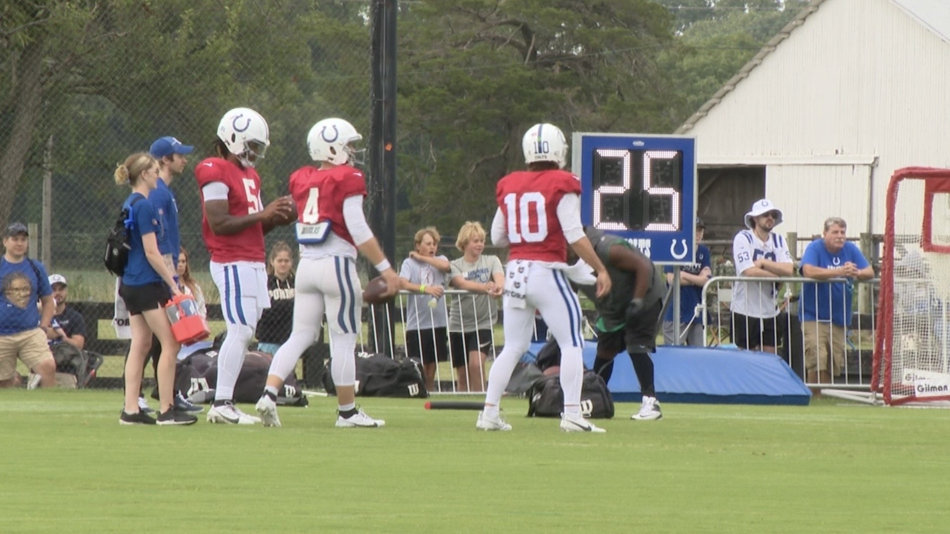 See photos from Indianapolis Colts training camp Monday