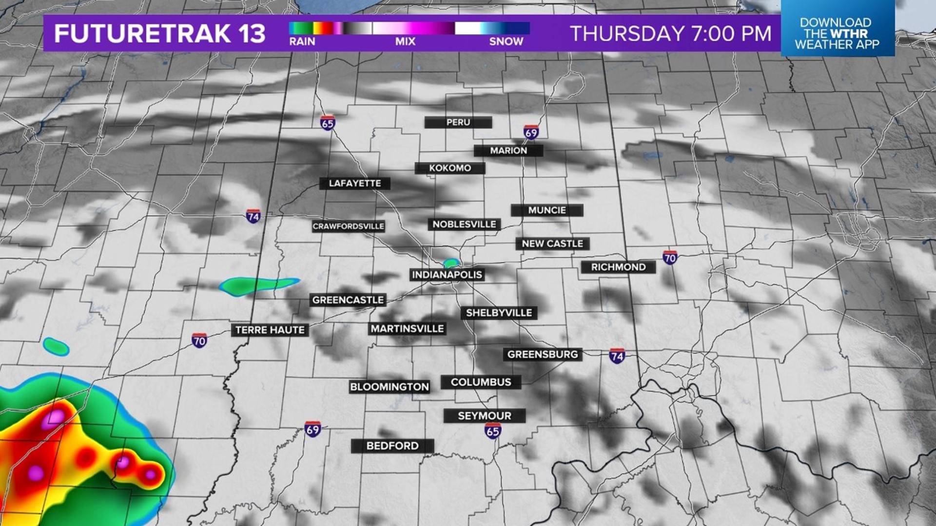 Parts of central Indiana under Severe Thunderstorm Watch | wthr.com