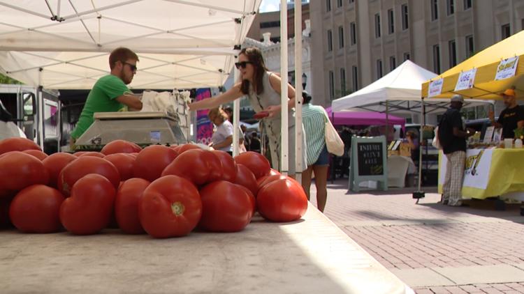 Campaign to get Americans eating healthier launches on Monument Circle