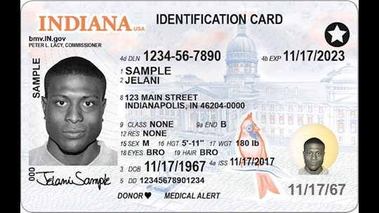 tipos de licencia de conducir en indiana