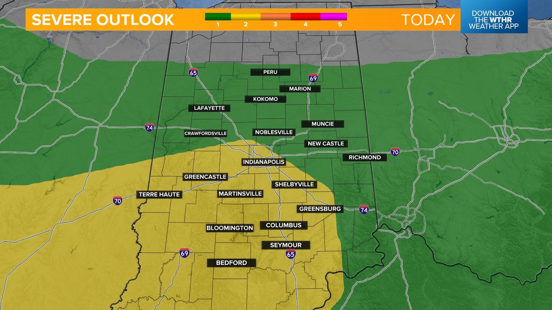 Strong Storms Today, Heat Wave This Week | Wthr.com