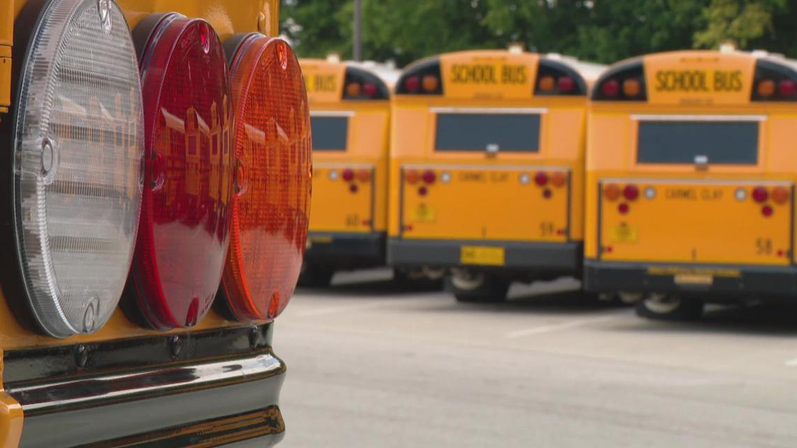 What are Indiana's school bus laws?