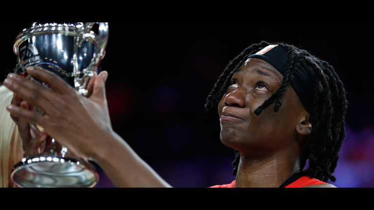 Aces' A'ja Wilson Wins Second WNBA Finals MVP - View #5