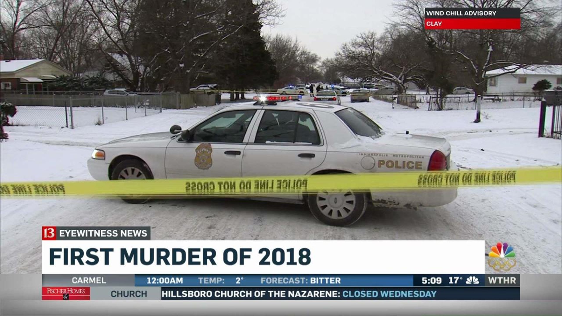 First homicide of 2018