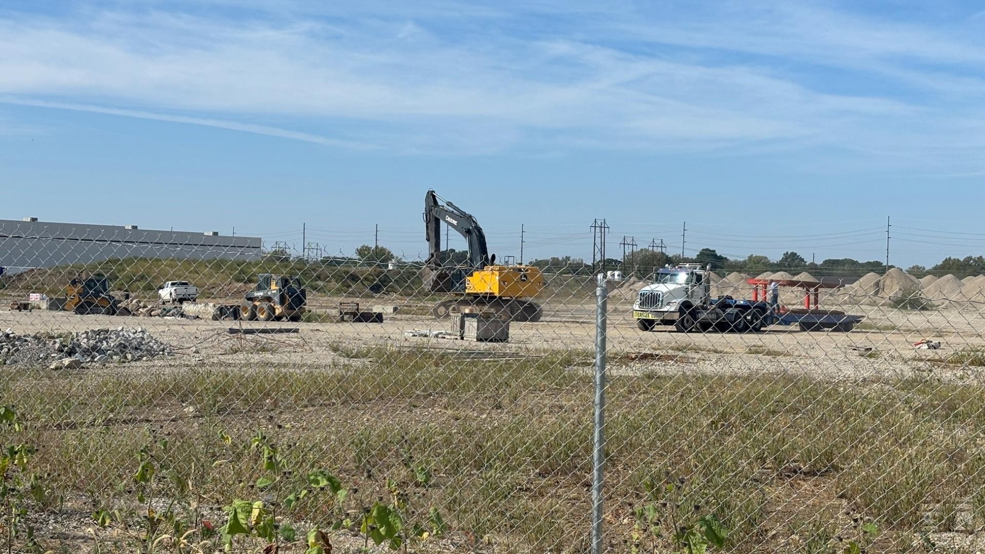 East Indianapolis residents concerned with work on DC BLOX data center property