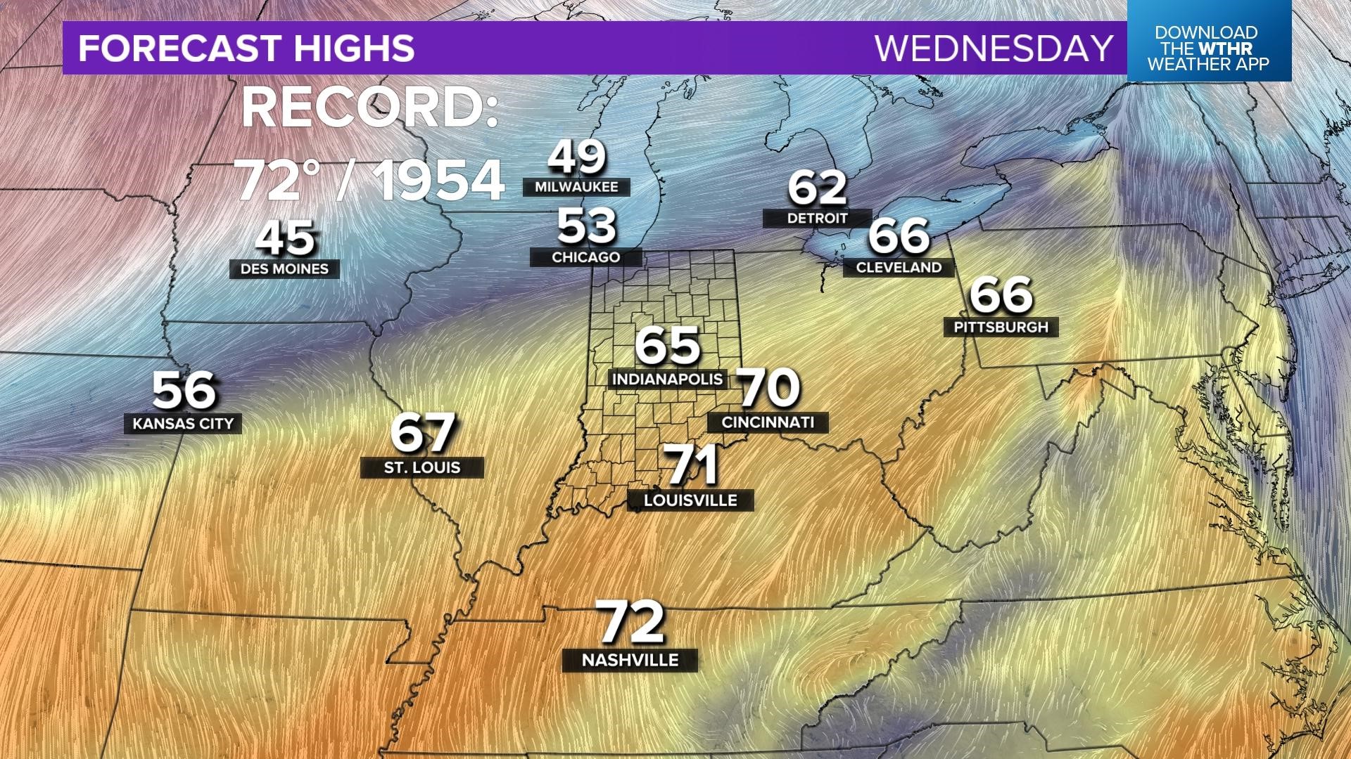 Warming trend with rain, not snow for central Indiana | wthr.com