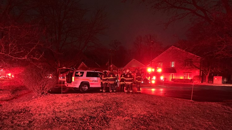 Dozens relocated after fire at east Indianapolis senior living facility