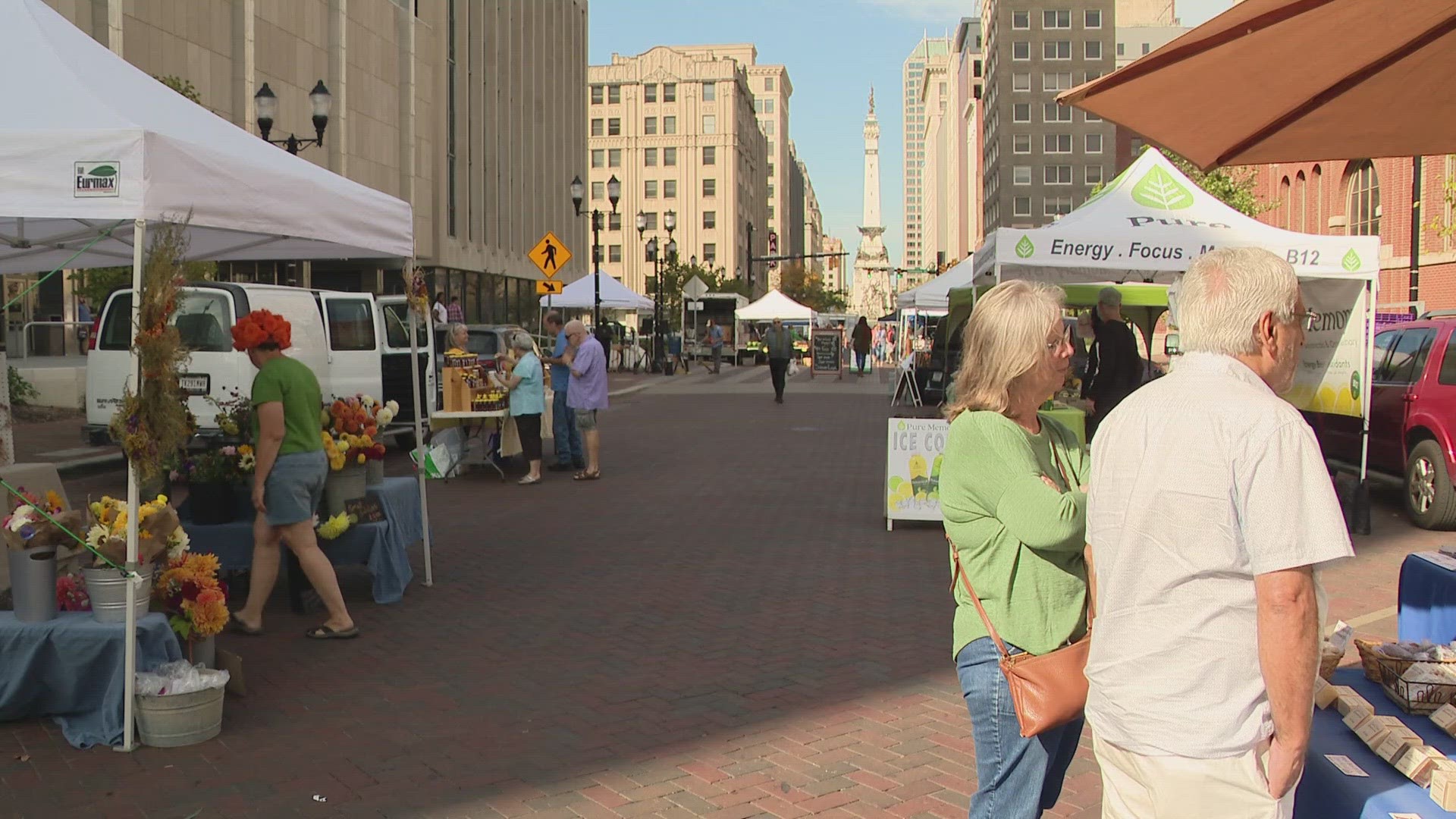 With the City Market closed, The Original Farmers' Market is moving to Monument Circle this year.