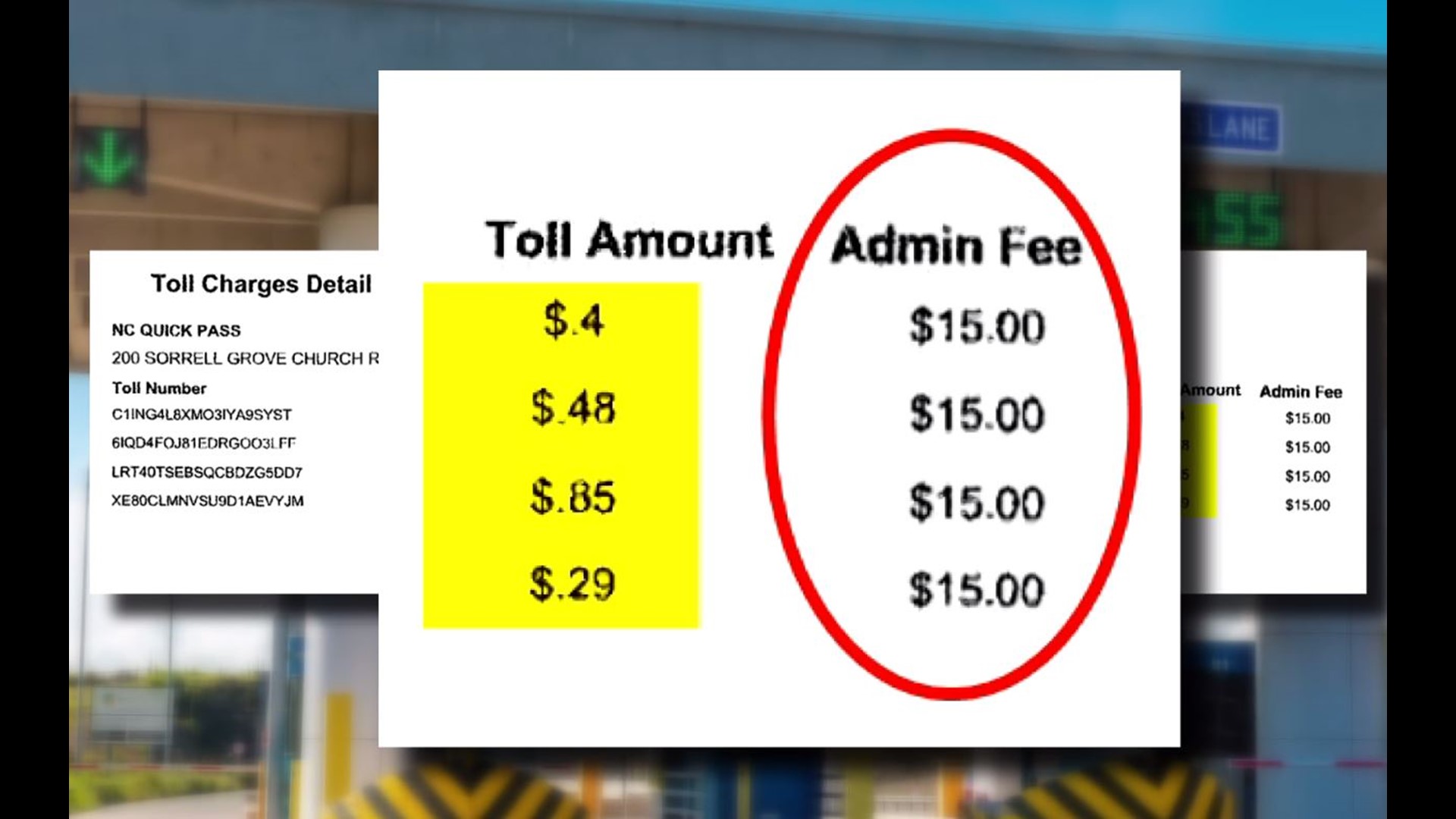 How a few 40cent tolls in your rental car can result in a 90 bill