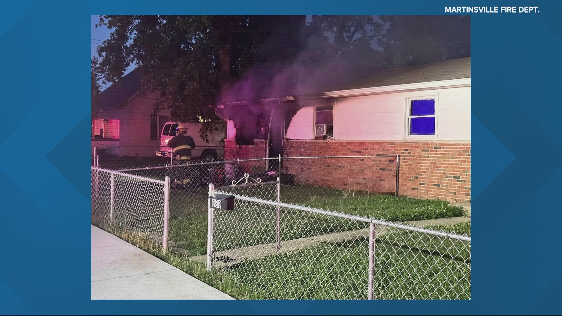 The Morgon County Coroner's Office said 69-year-old Robert Steven McCoy died in a fire Jul 7, on south Home Street.