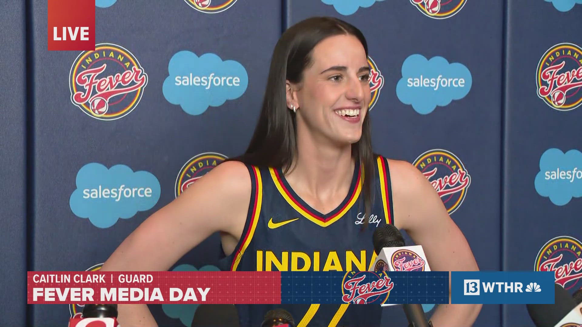 The star guard for the Indiana Fever is spoke about everything from the culture of the team to expectations for the upcoming season live on WTHR+