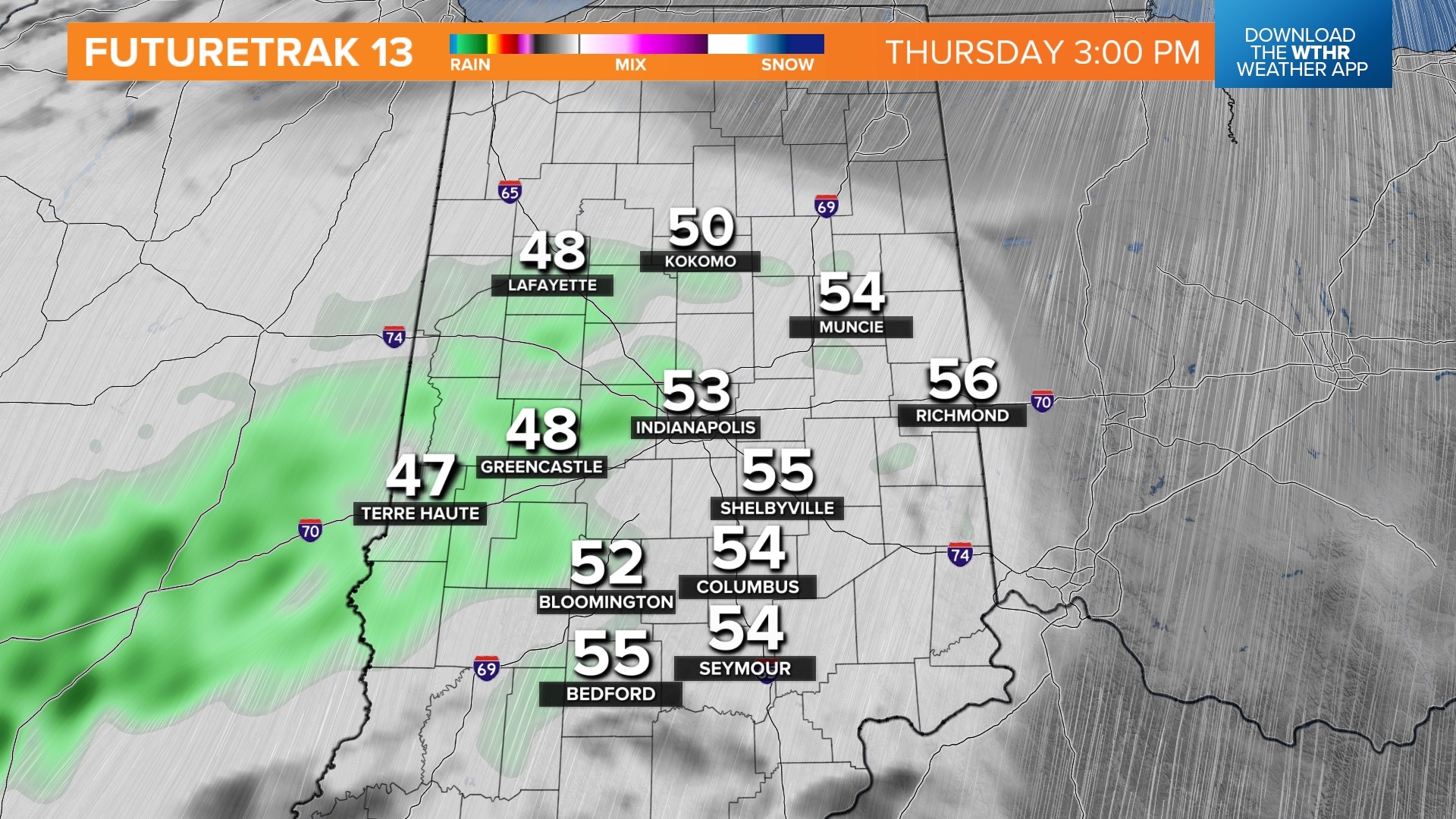 From sunny to soggy over next 24-36 hours | Live Doppler 13 Weather ...