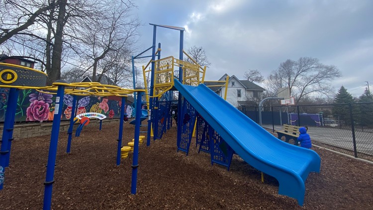 Playground honoring IPS first grader now complete