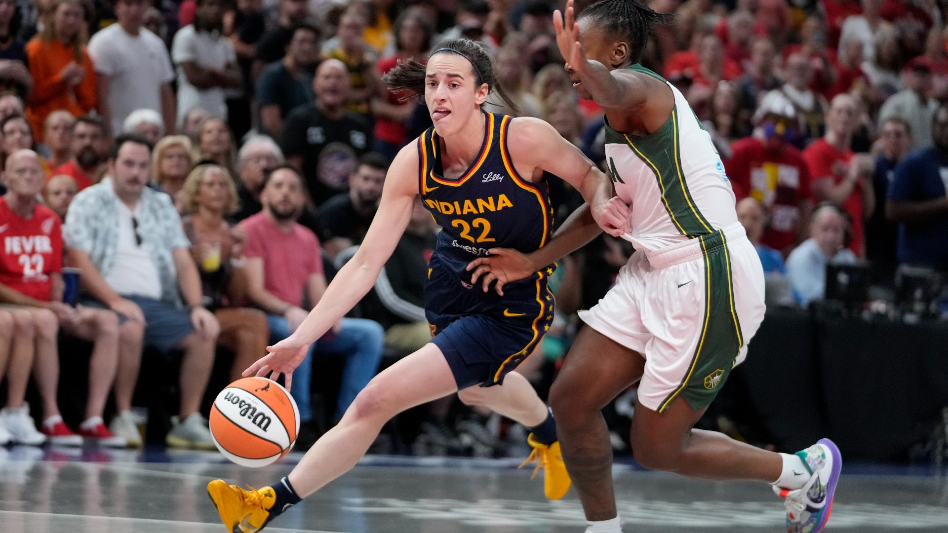 Caitlin Clark breaks WNBA rookie assists record | wthr.com