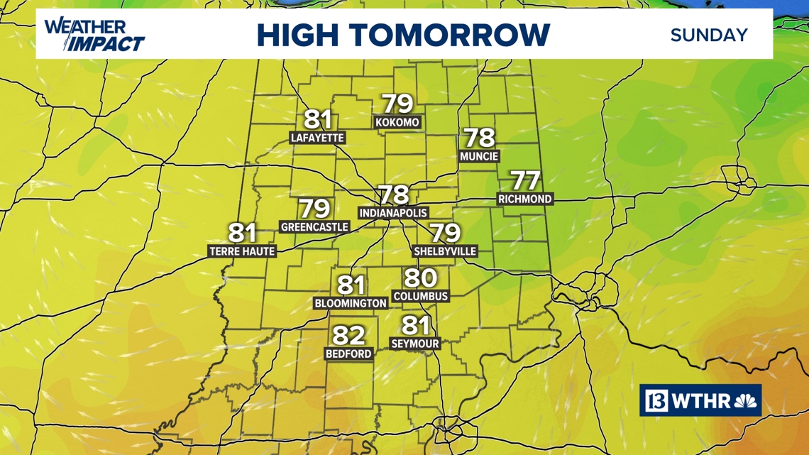 Dry pattern, warm temperatures continue over next several days | 13Weather Blog