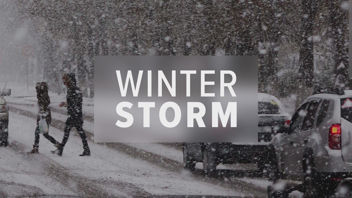 Wednesday morning winter storm update | 5 a.m. 13Sunrise team coverage