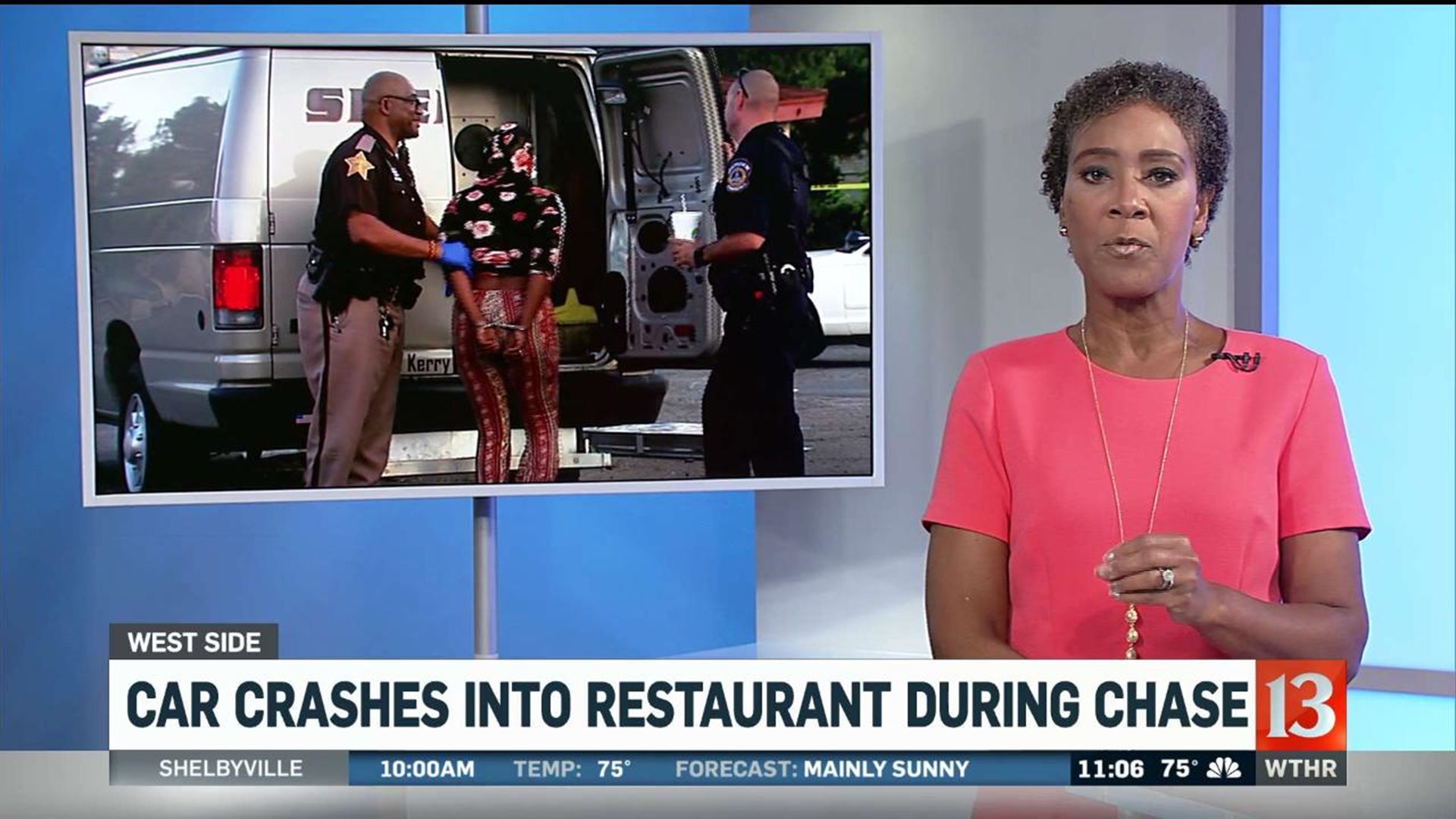 Car Crashes into West Side Restaurant