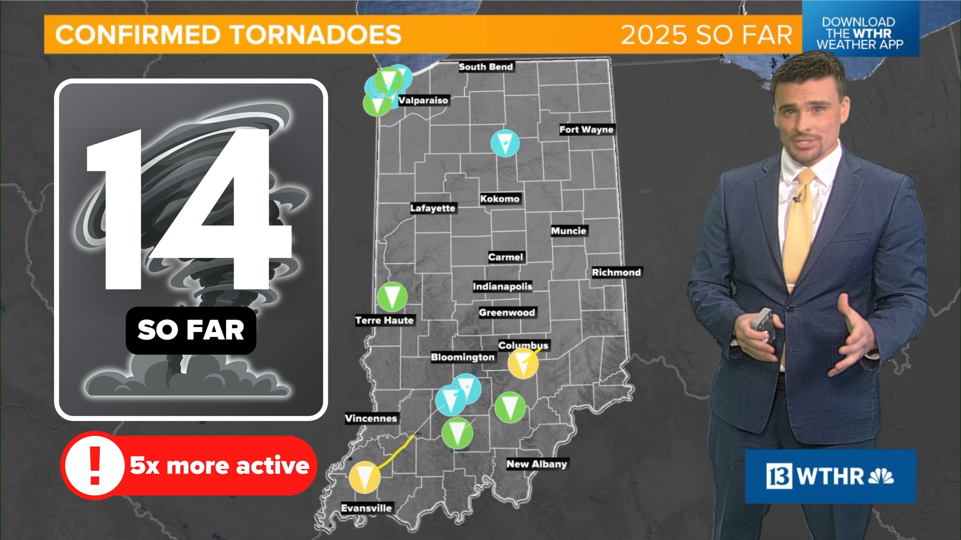 Severe Rainfall Alert: Indiana Faces Intense Storms and Flooding Risks