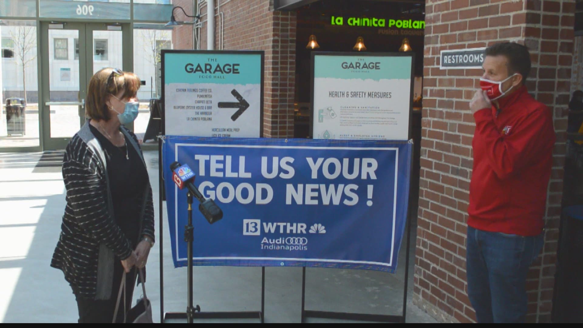 Dave Calabro is always on the lookout for your good news, and he found lots of it downtown on Thursday.