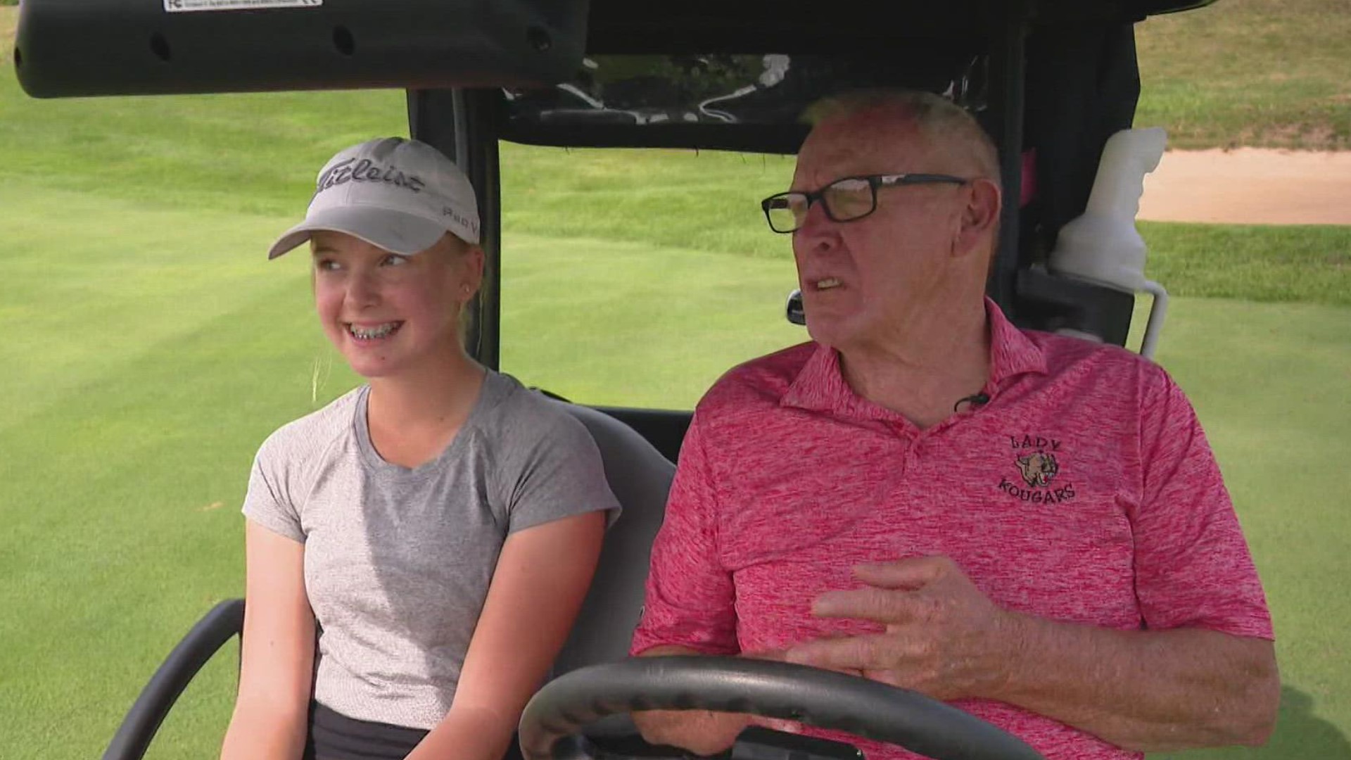 Eighty-year-old Ron Stanton is making history with the girls' golf team at Kankakee Valley High School and has no plans to retire just yet.
