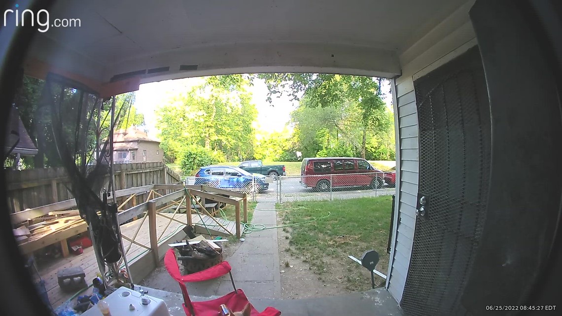 WATCH Ring doorbell camera captures Indianapolis armed robbery