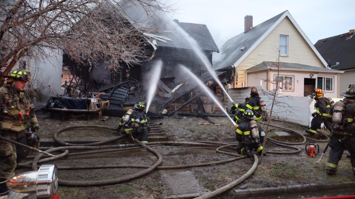 16 displaced in house fire on Indy's near west side | wthr.com