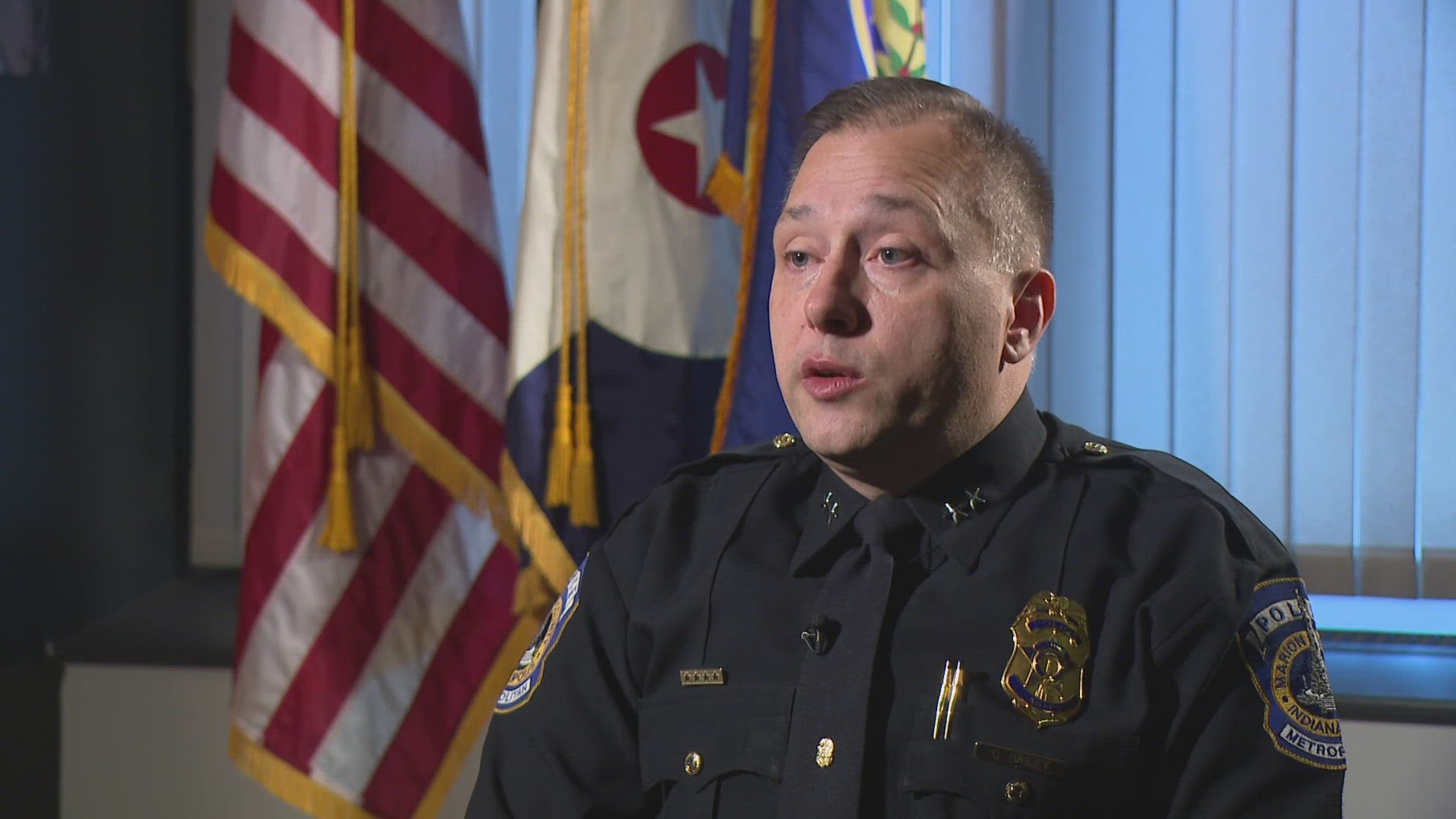 When new IMPD chief Chris Bailey sat down with 13News, he said keeping officers on the force and attracting new ones is his biggest challenge.