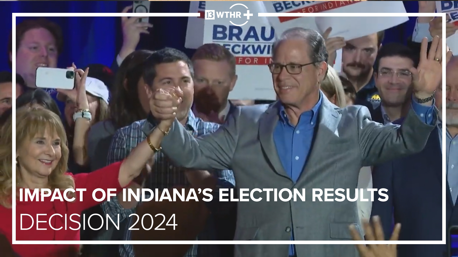 13News looks at the impact from election night from Mike Braun's vision for Indiana, low voter turnout in Marion County and school referendums.