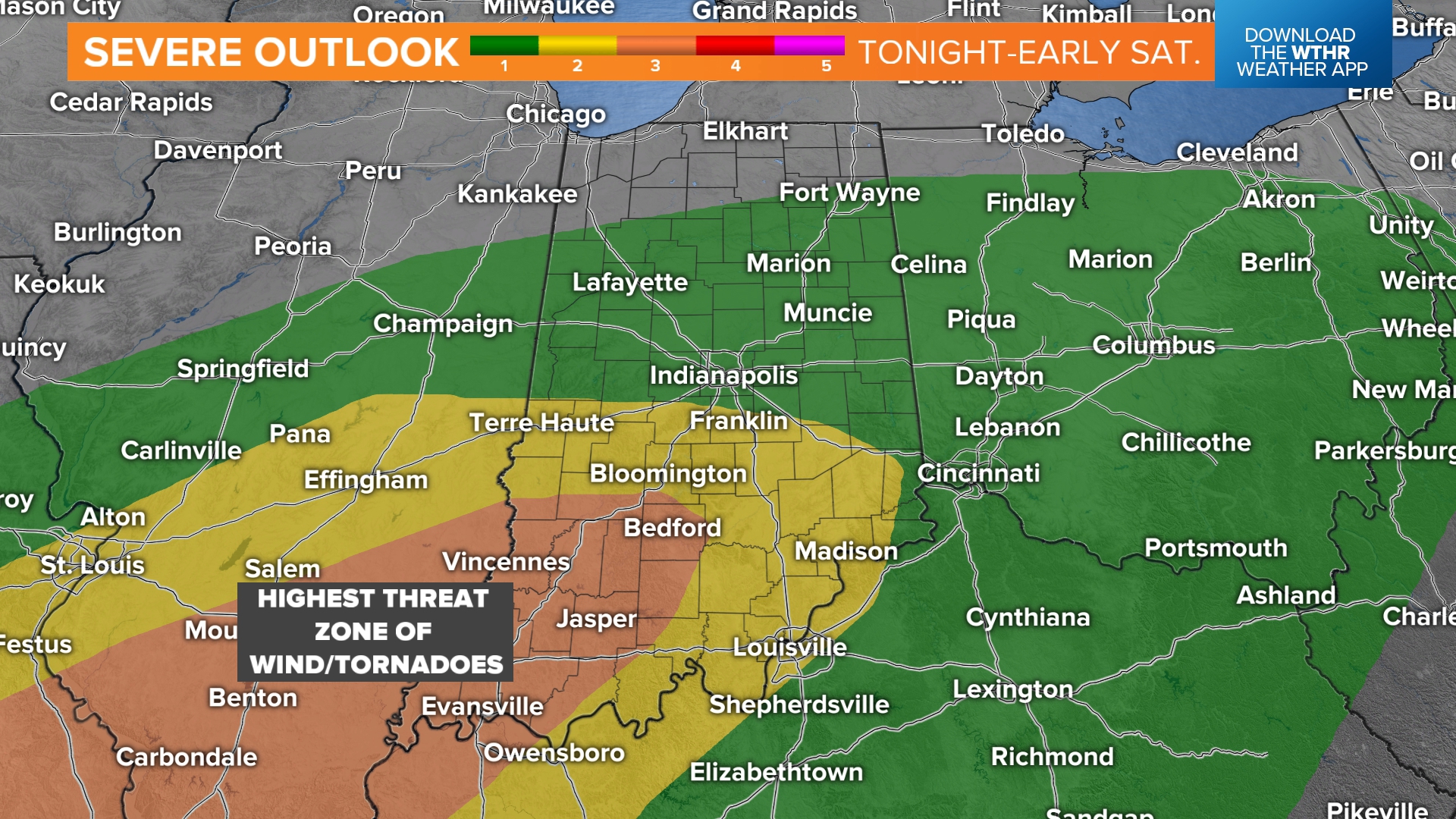 Heavy rain, flash flooding and potential of severe weather | wthr.com